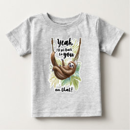 Ich komme zu dir zurück baby t-shirt