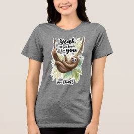 Ich komme zu dir zurück Tri-Blend shirt