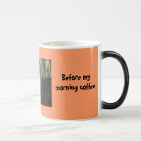Ich könnte a Hund-Vor meinem Morgenkaffee genauso