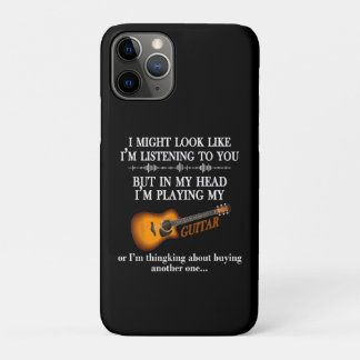 Ich könnte aussehen, als höre ich dir Gitarre Love Case-Mate iPhone Hülle