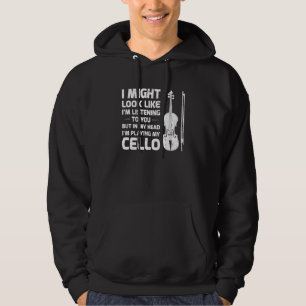 Ich könnte aussehen, als höre ich dir klassische M Hoodie