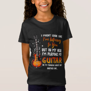 Ich könnte aussehen, als höre ich dir zu, aber in T-Shirt