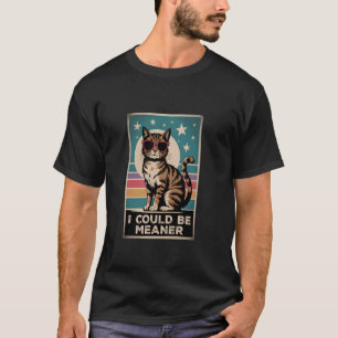 Ich könnte boshafter sein Humorvolles Zitat Vintag T-Shirt