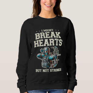 Ich könnte den Pfeil brechen, aber nicht den Bogen Sweatshirt