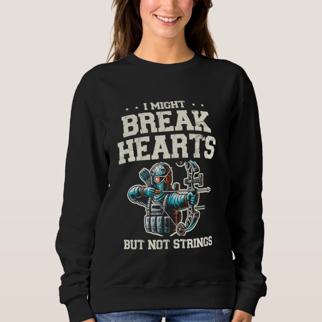 Ich könnte den Pfeil brechen, aber nicht den Bogen Sweatshirt (Vorderseite)