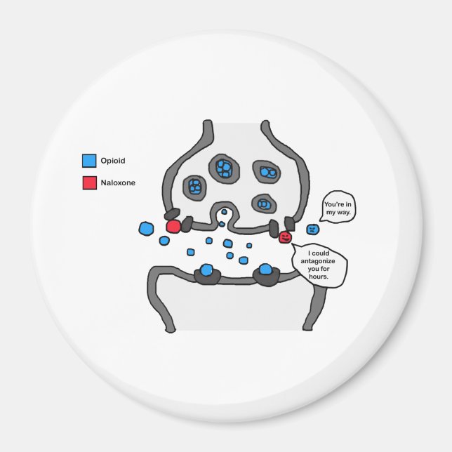 Ich könnte dich verärgern magnet (Vorne)