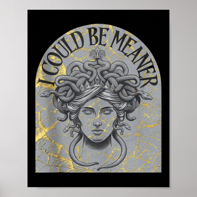 Ich könnte Gemeiner sein, dass Männer Kitty Meow H Poster (Vorne)