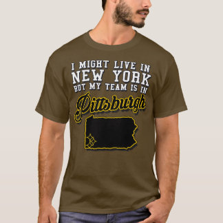 Ich könnte in New York leben, aber mein Team ist i T-Shirt