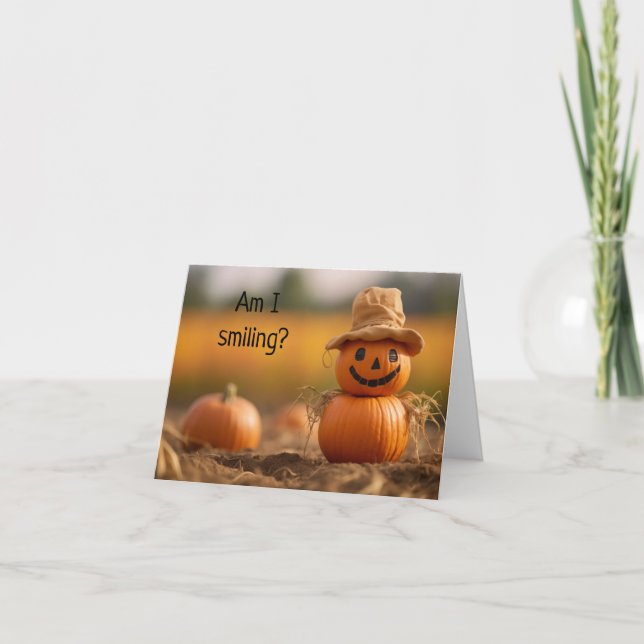 ICH KÖNNTE NICHT "GLÜCKLICH" SEIN FÜR "SIE" KARTE (Vorderseite)