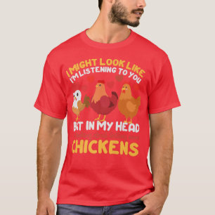 Ich könnte so aussehen, als höre ich dir zu, aber T-Shirt
