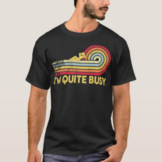 Ich könnte so aussehen, als würde ich nichts lusti T-Shirt