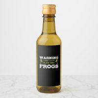 Ich könnte über Frösche reden