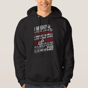 Ich könnte wie ein mechanischer Auto-Mechaniker-Va Hoodie