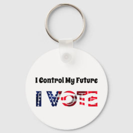 Ich Kontrolle Meine Zukunft - Ich stimme ab Schlüsselanhänger