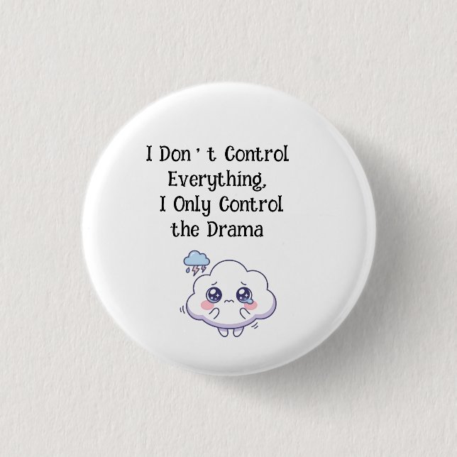 Ich kontrolliere nicht alles, ich kontrolliere nur button (Vorderseite)