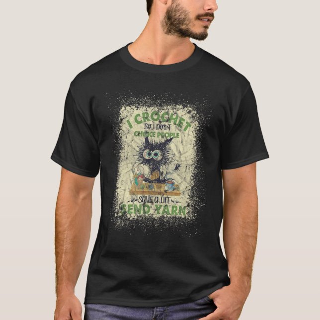 Ich kreuze also nicht, dass Leute Katzenkorken bla T-Shirt (Vorderseite)
