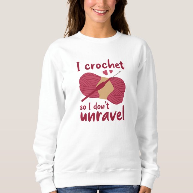 Ich kreuze also nicht sweatshirt (Vorderseite)