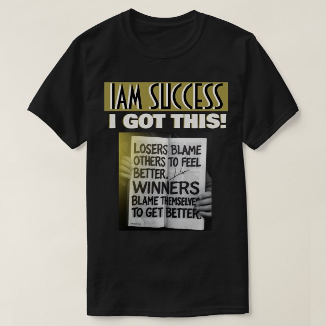 ICH KRIECKE DAS HIN T-Shirt (Design vorne)