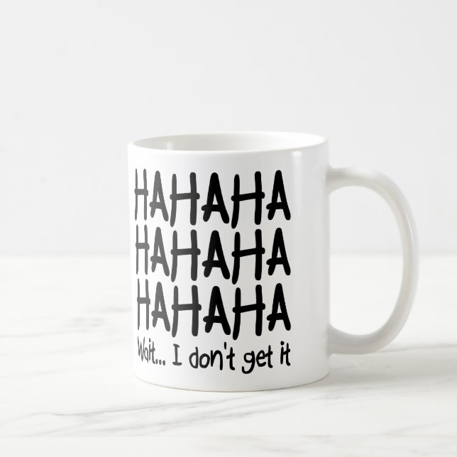 Ich kriege es nicht lustig zu umarmen oder zu reis tasse (Rechts)