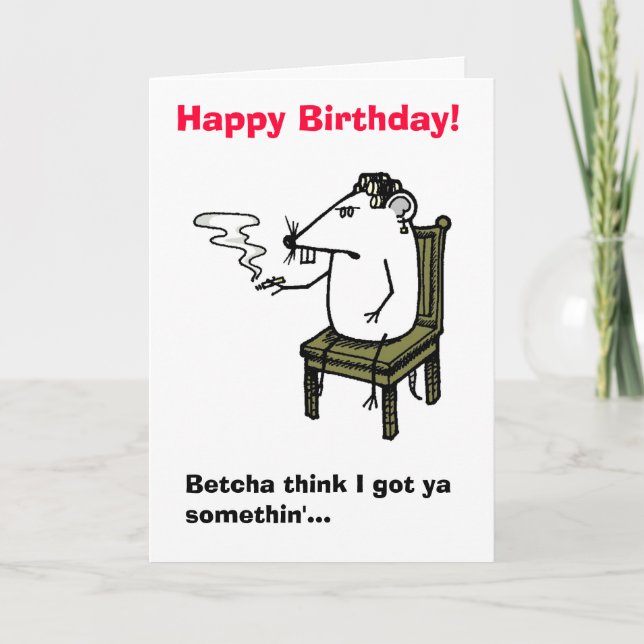 Ich kümmere mich karte (Vorderseite)