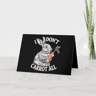 Ich Kümmere Mich Nicht Um Den Lustigen Osterhasen Dankeskarte