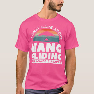 Ich kümmere mich nur um Hängegleiten und vielleich T-Shirt