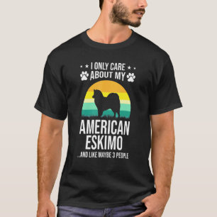 Ich kümmere mich nur um meinen amerikanischen Eski T-Shirt