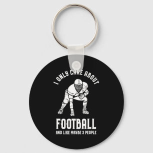 Ich kümmere mich nur um meinen Fußball und wie 3 L Schlüsselanhänger