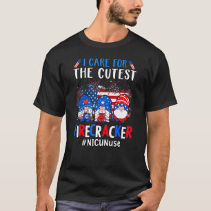 Ich kümmere mich um den süßesten Knaller Nicu Kran T-Shirt