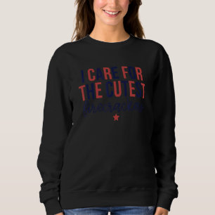 Ich kümmere mich um die Niedlichen Feuerwehrmänner Sweatshirt