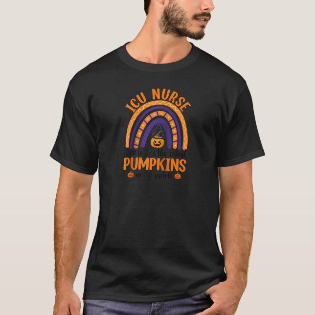 Ich kümmere mich um die Niedlichsten Pumpkins ICU  T-Shirt (Vorderseite)
