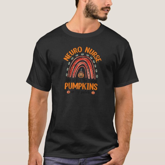 Ich kümmere mich um die Niedlichsten Pumpkins Neur T-Shirt (Vorderseite)