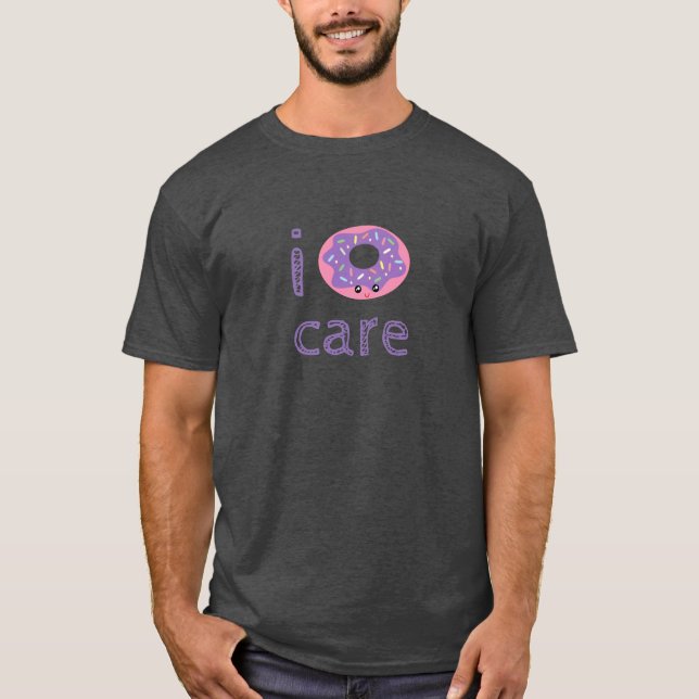 Ich kümmere mich um niedliche Kawaii Donuspuppe Sp T-Shirt (Vorderseite)