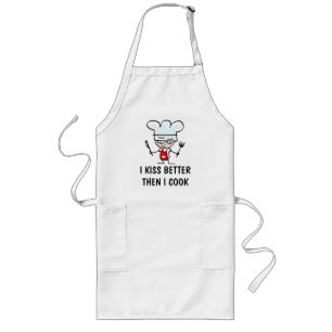 Ich küsse besser dann mich koche Schürze für