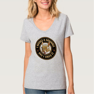 Ich küßte ein Eichhörnchen T-Shirt