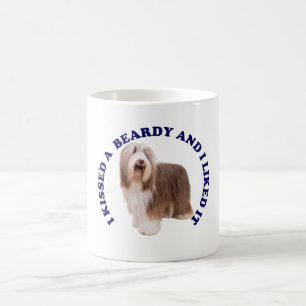 Ich küsste eine bärtige Collie Kaffeetasse