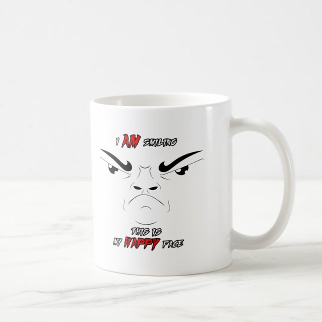 ICH lächele Kaffeetasse (Rechts)