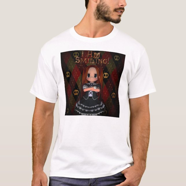 Ich lächele T-Shirt (Vorderseite)