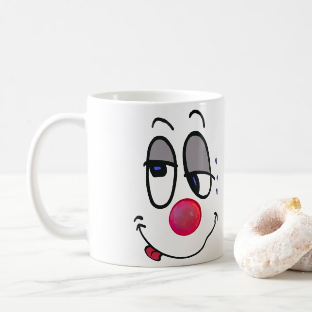 Ich lächle alle. kaffeetasse (Mit Donut)