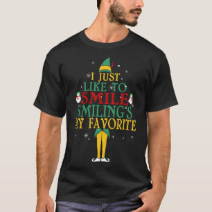 Ich lächle einfach gerne lächelnd mein Lieblingsfe T-Shirt