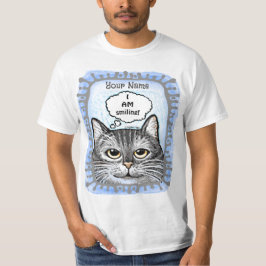 Ich lächle Ratten Katzen T - Shirt