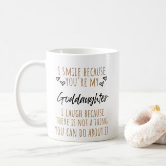 Ich lächle, weil du meine Tochter bist Kaffeetasse