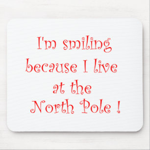 Ich lächle, weil...-Mousepad Mousepad