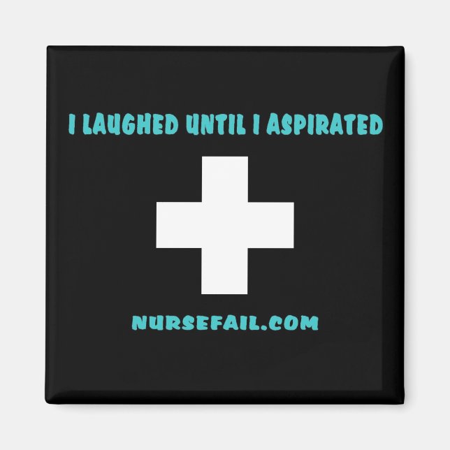 Ich lachte, bis ich erwachte magnet (Vorne)