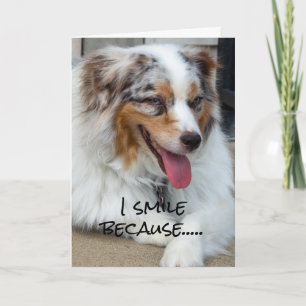 ICH LÄCHTE, WEIL U "40" WENDEN UND ICH BIN NICHT! KARTE