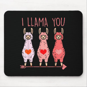 Ich Lama Du Süße Valentinstag Alpaka Mädchen Fraue Mousepad