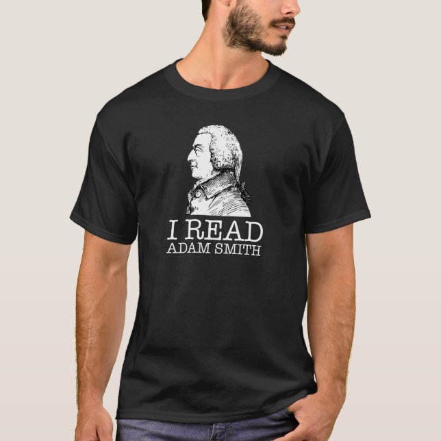 Ich las Adam-Smithliberalist T - Shirt (Vorderseite)