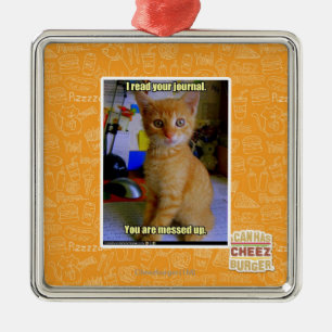 Ich las Ihre Zeitschrift Ornament Aus Metall