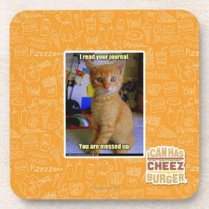 Ich las Ihre Zeitschrift Untersetzer