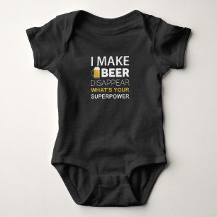 Ich lasse Bier verschwinden Baby Strampler